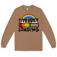Toasted Coconut Gay pride loading Long Sleeve Tee - FaDigitalArtStudio