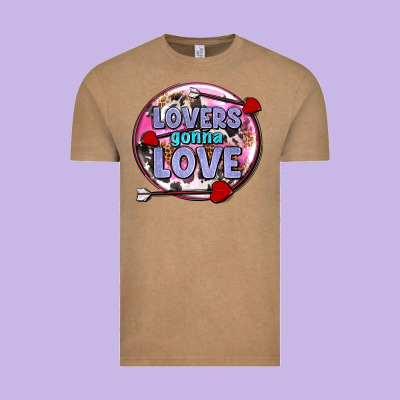 Lovers Gonna Love Olivia Vintage Tee Designed By Oliviacreatesart