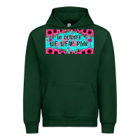 Forest Green in october we wear pink Urban Hoodie - JahusDesignShop