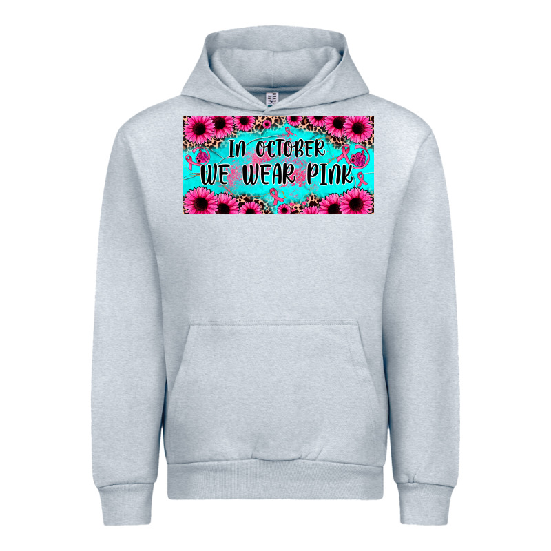 In October We Wear Pink Urban Hoodie by JahusDesignShop | Teevron