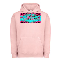 Pigment Salmon in october we wear pink Urban Hoodie - JahusDesignShop