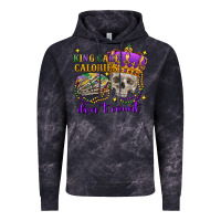 Cloud Black King cake calories don't count skull Vintage Hoodie - FaDigitalArtStudio
