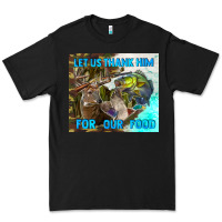Black let us thank hım for our food Premium Tee - TumblerDesignByShophia