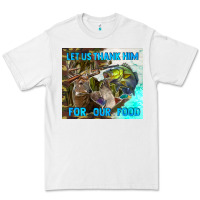 White let us thank hım for our food Premium Tee - TumblerDesignByShophia