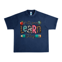 Navy y'all gonna learn today Urban Heavy Tee - OliviaCreatesArt