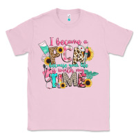 Bubblegum Pink i became a cna because your life is worth my time Classic Tee - CowGirlArtShop