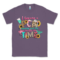 Lavender i became a cna because your life is worth my time Classic Tee - CowGirlArtShop