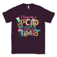 Plum i became a cna because your life is worth my time Classic Tee - CowGirlArtShop
