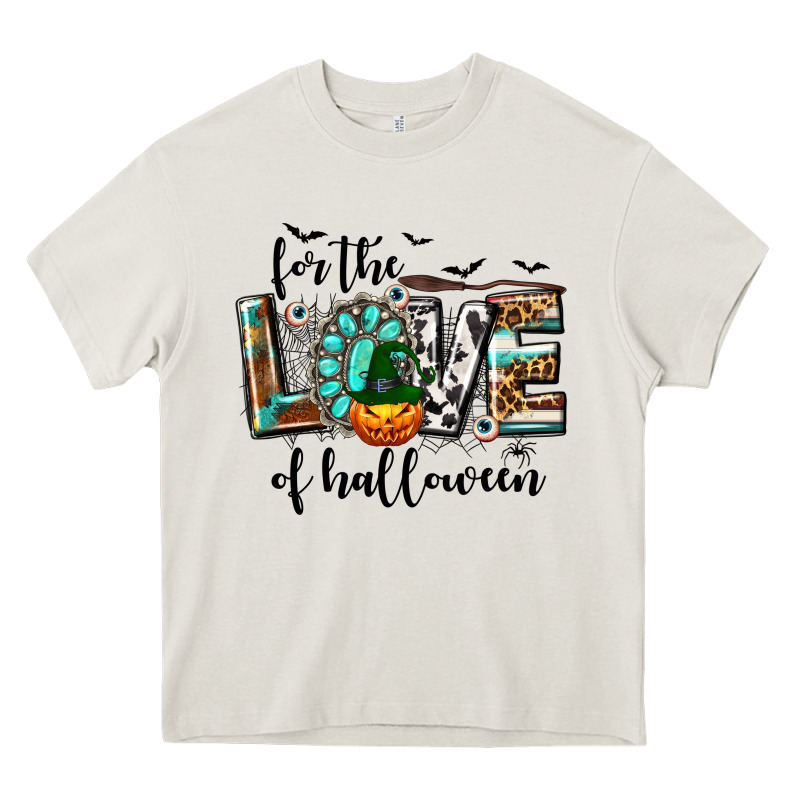 Western For The Love Of Halloween Heavy Core Tee by texasbilliewilder | Teevron