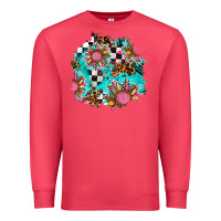 Cardinal race sunflower patches Premium Sweatshirt - AdoDesignShop