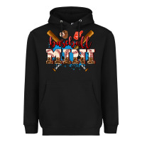 Black baseball mini Heavyweight Hoodie - AdoDesignShop