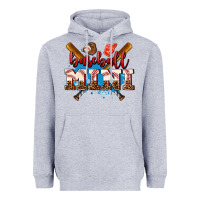 Heather Grey baseball mini Heavyweight Hoodie - AdoDesignShop