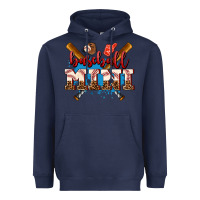 Navy baseball mini Heavyweight Hoodie - AdoDesignShop