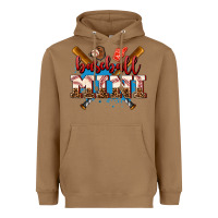 Toasted Coconut baseball mini Heavyweight Hoodie - AdoDesignShop