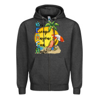 Charcoal Heather best escape anyone can have Zipper Hoodie - BarkalooDesign