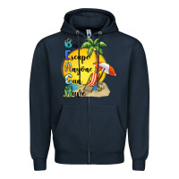 Navy best escape anyone can have Zipper Hoodie - BarkalooDesign