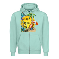 Seafoam best escape anyone can have Zipper Hoodie - BarkalooDesign