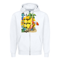 White best escape anyone can have Zipper Hoodie - BarkalooDesign