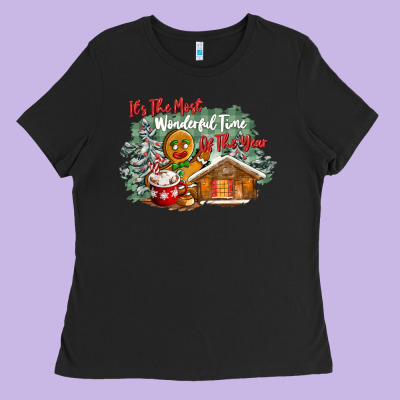 Its The Wonderful Time Of The Year Ladies Tee Designed By Cowgirlartshop