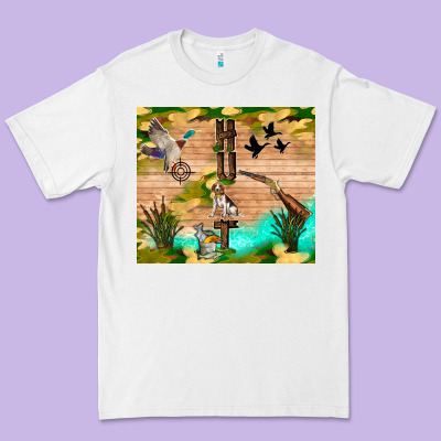 Hunting Life Premium Tee Designed By Tumblerdesignbyshophia