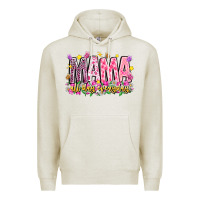 Oatmeal Heather mama all day everyday Premium Hoodie - CowhideDigitalArt