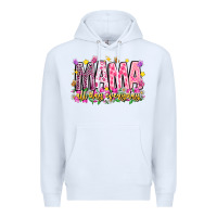 White mama all day everyday Premium Hoodie - CowhideDigitalArt