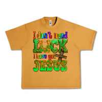 Peanut Butter St. Patrick's I dont need luck i have got Jesus Urban Heavy Tee - OliviaCreatesArt