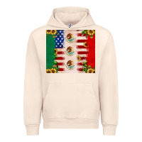 Sandshell American flag mexico flag sunflower cactus Urban Hoodie - JahusDesignShop
