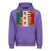 Tulip American flag mexico flag sunflower cactus Urban Hoodie - JahusDesignShop