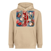 Mushroom baseball Heavyweight Hoodie - AdoDesignShop