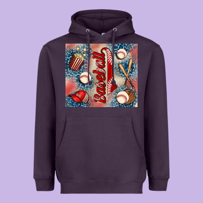 Baseball Heavyweight Hoodie Designed By Adodesignshop
