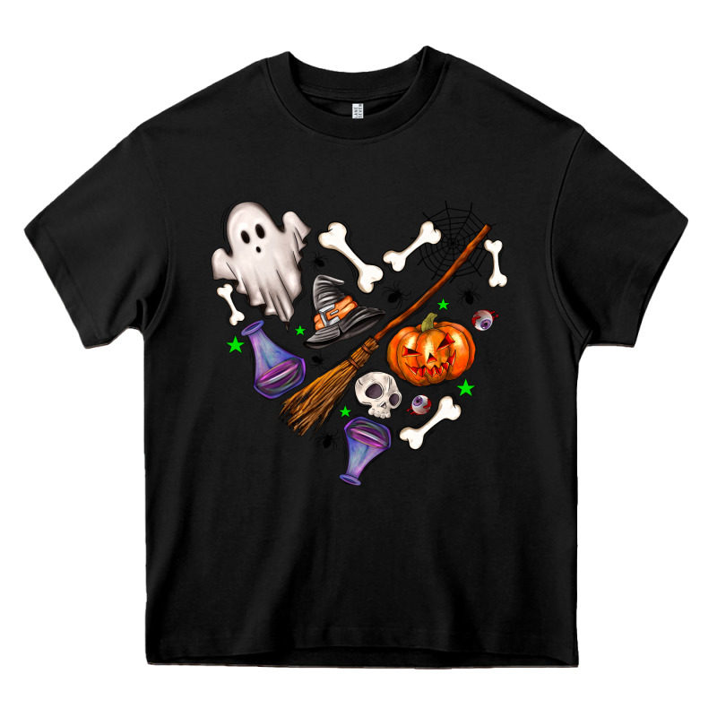 Love Hallowen Heavy Core Tee by NancyCooperArtShop | Teevron