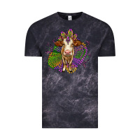 Cloud Black simmental mardi gras Vintage Tee - OliviaCreatesArt