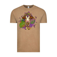 Vintage Coffee simmental mardi gras Vintage Tee - OliviaCreatesArt