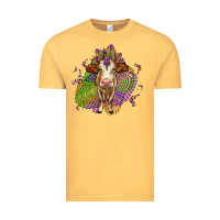 Vintage Mustard simmental mardi gras Vintage Tee - OliviaCreatesArt