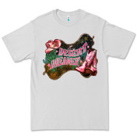 Dove Grey Desert dreamer Cowgirl boots hat Premium Tee - HowdyJamesFarm