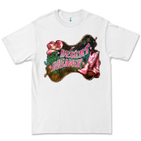 White Desert dreamer Cowgirl boots hat Premium Tee - HowdyJamesFarm
