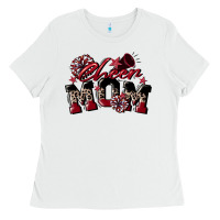 Cheer Mom  Maroon Ladies Tee | Teevron