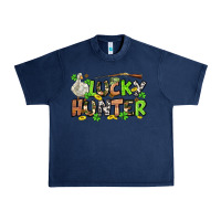 Navy Lucky hunter St. Patrick's Day Urban Heavy Tee - OliviaCreatesArt