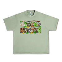 Oil Green Lucky hunter St. Patrick's Day Urban Heavy Tee - OliviaCreatesArt