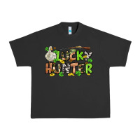 Pigment Black Lucky hunter St. Patrick's Day Urban Heavy Tee - OliviaCreatesArt
