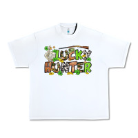White Lucky hunter St. Patrick's Day Urban Heavy Tee - OliviaCreatesArt