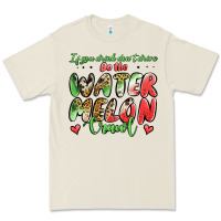Bone Watermelon Crawl Premium Tee - Jasminsmagicworld