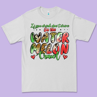 Watermelon Crawl Premium Tee Designed By Jasminsmagicworld
