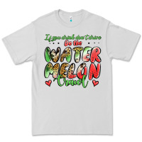 Dove Grey Watermelon Crawl Premium Tee - Jasminsmagicworld