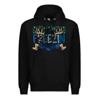 Black freezin season Premium Hoodie - SublimationCraftShop