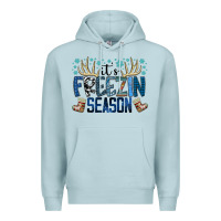 Blue Mist freezin season Premium Hoodie - SublimationCraftShop