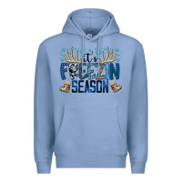 Colony Blue freezin season Premium Hoodie - SublimationCraftShop