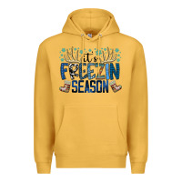 Mustard freezin season Premium Hoodie - SublimationCraftShop