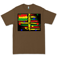 Cacao juneteenth american flag Premium Tee - TumblerDesignByShophia